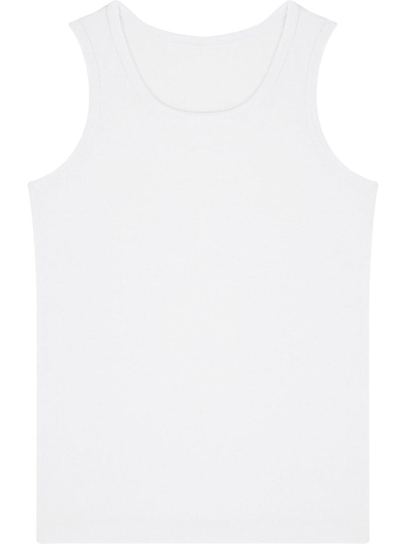 Camisola sem mangas clear menino penti Branco - Kiabi