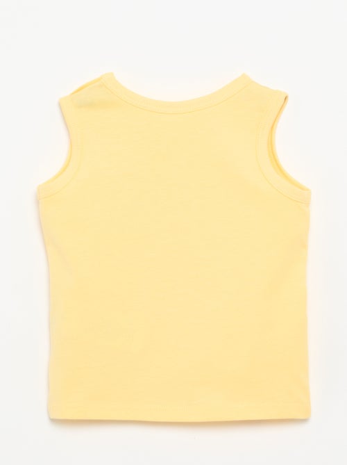 Camisola sem mangas com "patch" no peito - Kiabi Camisola sem mangas com "patch" no peito - Kiabi