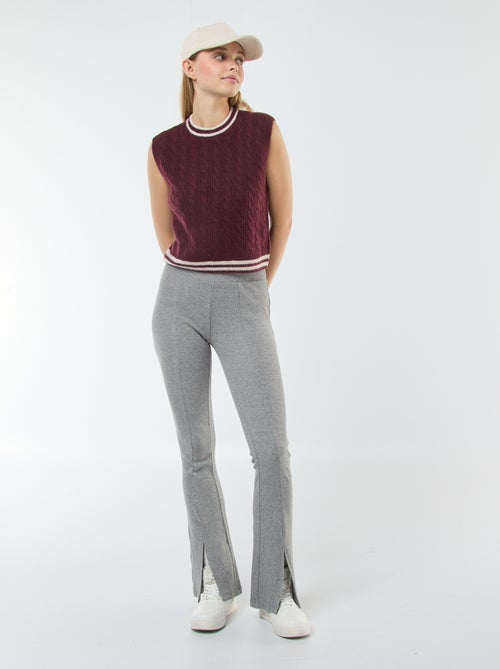 Camisola sem mangas com torcidos - Kiabi