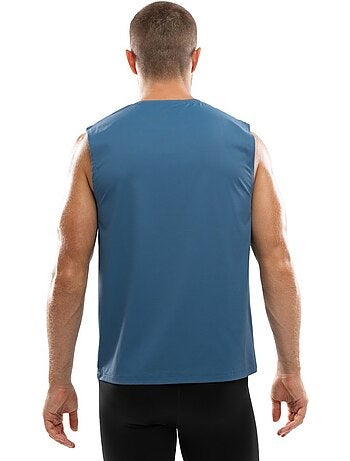 Camisola sem mangas de corrida para homem
