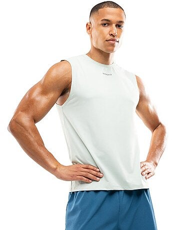 Camisola sem mangas de corrida para homem