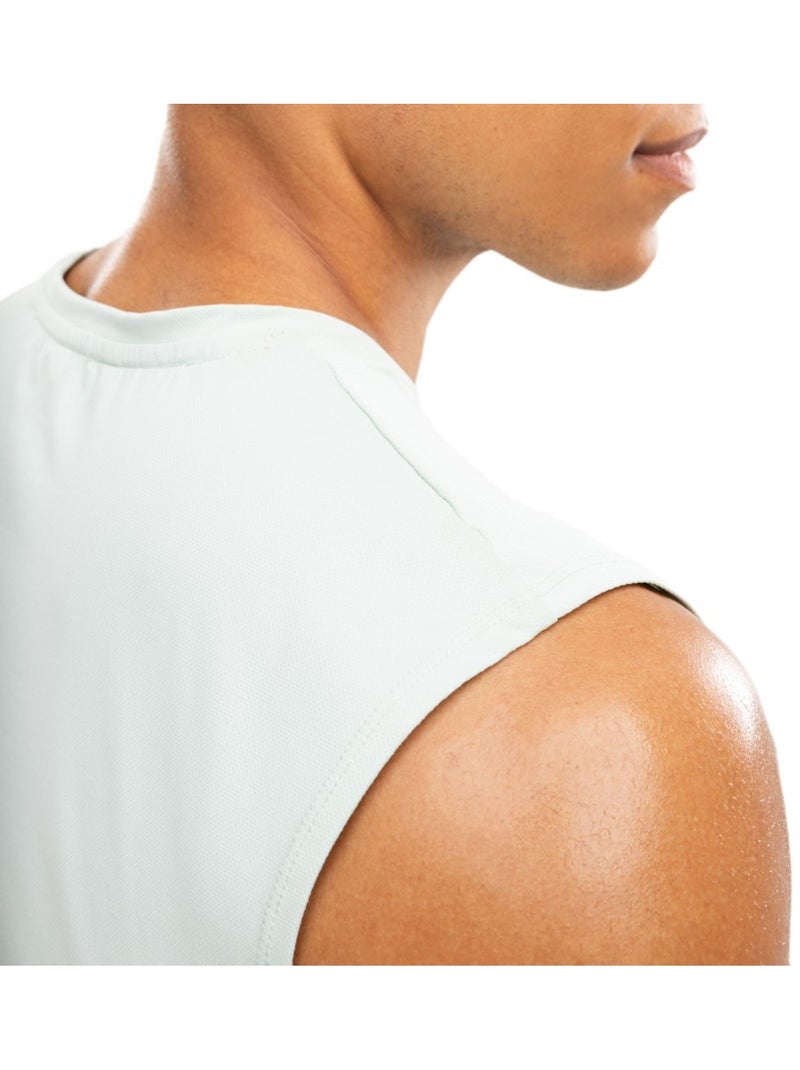 Camisola sem mangas de corrida para homem Verde - Kiabi