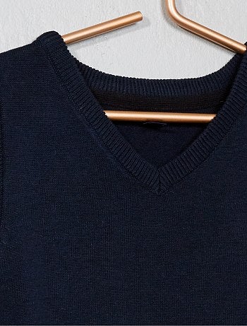 Camisola sem mangas decote em V - Kiabi