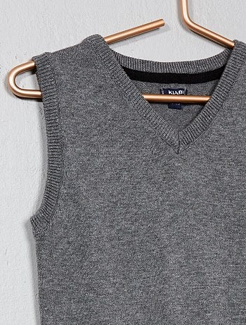 Camisola sem mangas decote em V - Kiabi