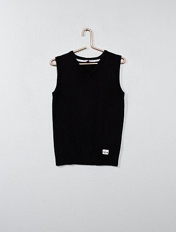 Camisola sem mangas decote em V - Kiabi