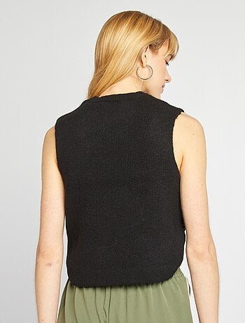 Camisola sem mangas