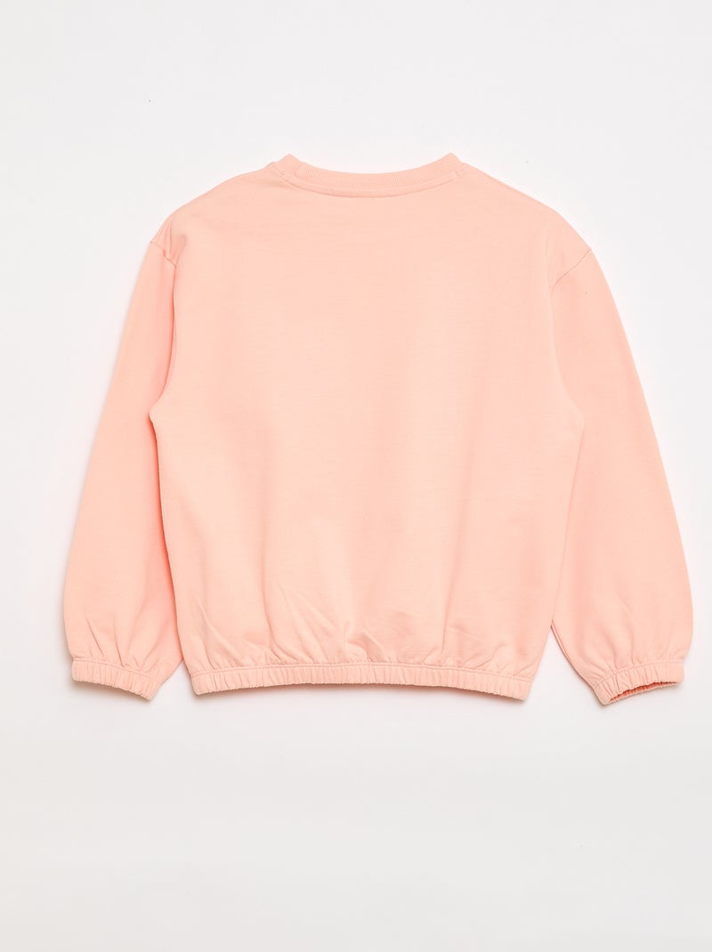 Camisola 'Snoopy' de mangas compridas Laranja - Kiabi