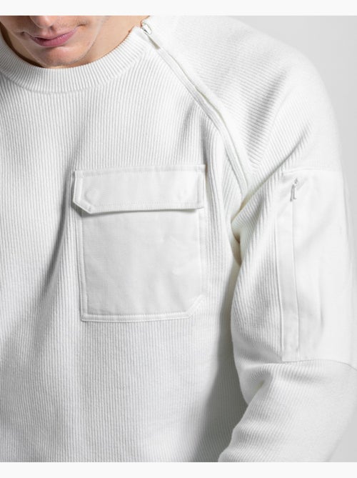 Camisola soar branco regular - Kiabi Camisola soar branco regular - Kiabi