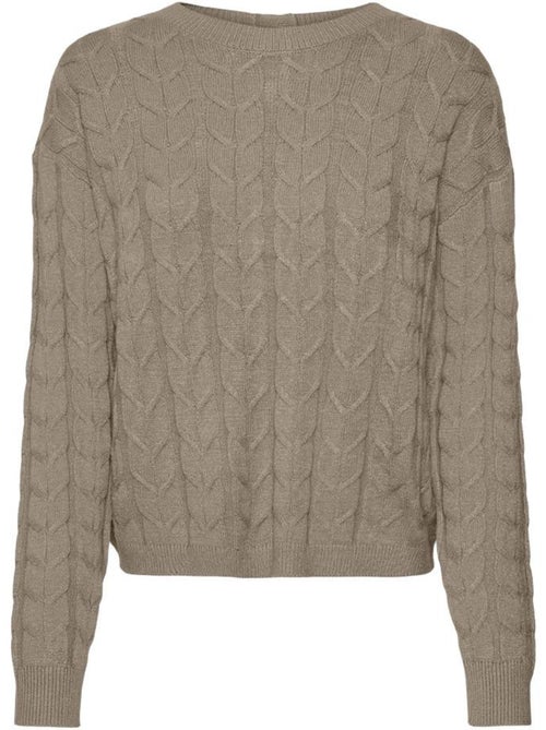 Camisola Taupe Vero Moda Tilda para Mulher - Kiabi