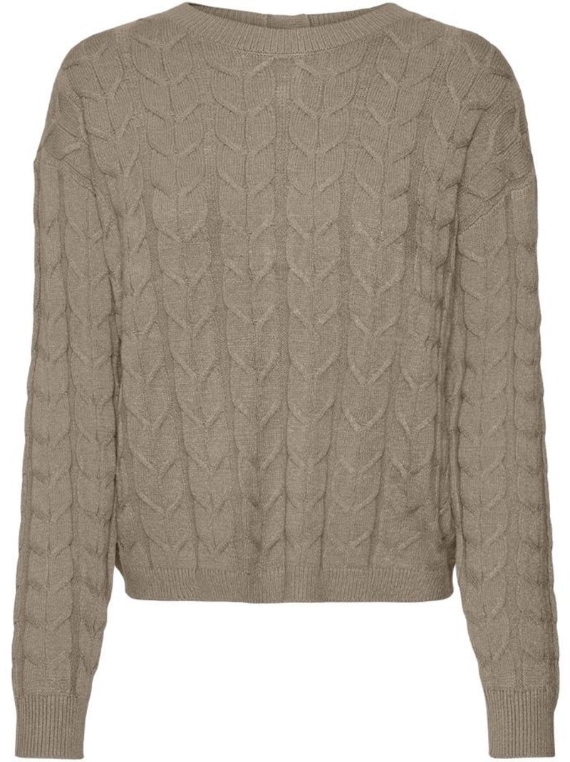 Camisola Taupe Vero Moda Tilda para Mulher Castanho-capuccino - Kiabi