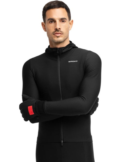 Camisola térmica de ciclismo com capuz homem - Kiabi