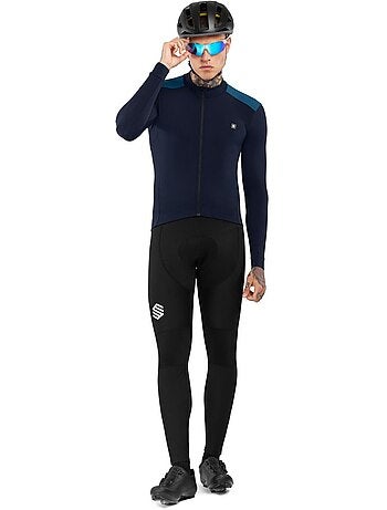 Camisola térmica de ciclismo para homem
