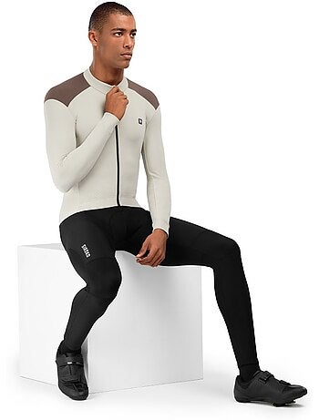 Camisola térmica de ciclismo para homem
