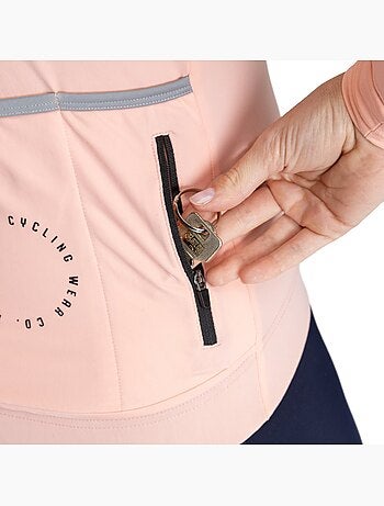 Camisola térmica de ciclismo para mulher