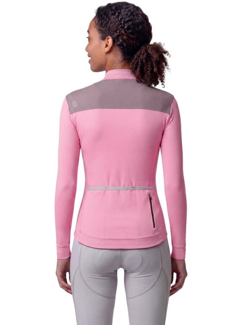 Camisola térmica de ciclismo para mulher - Kiabi