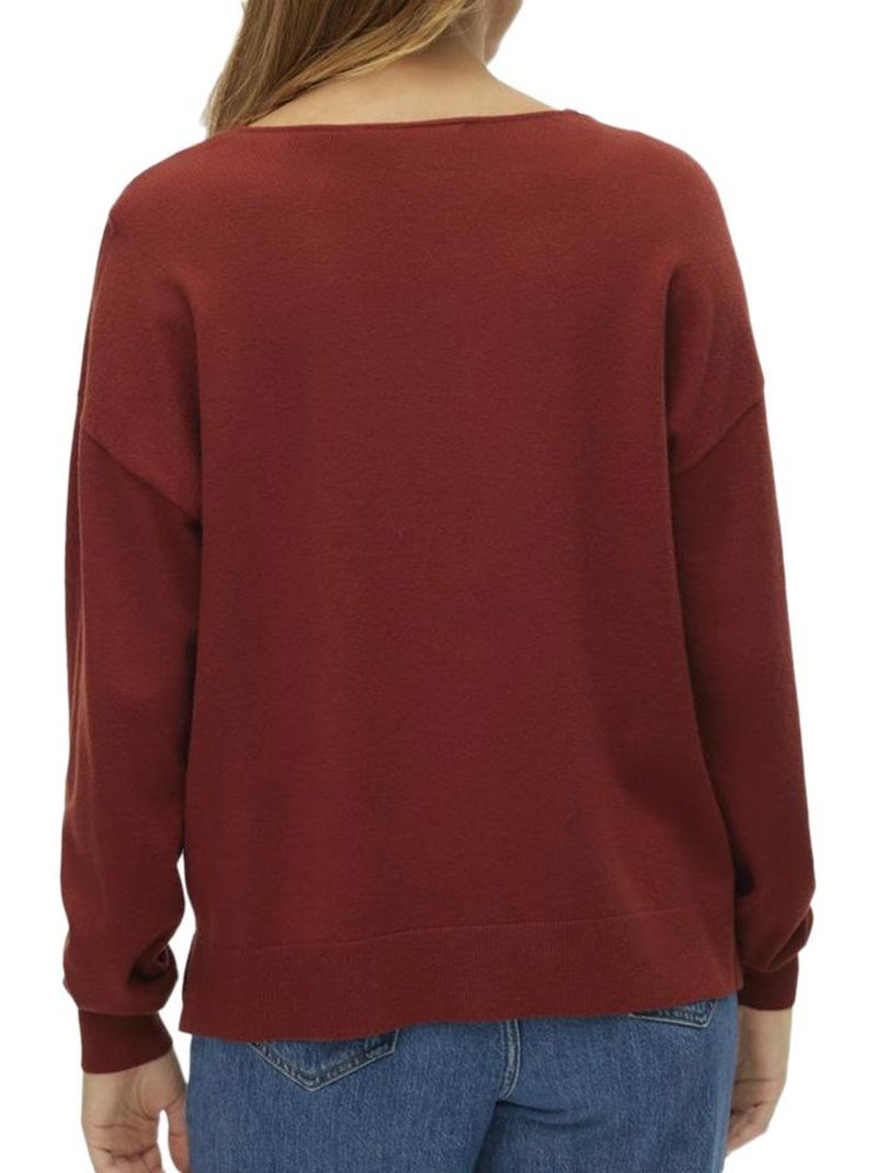 Camisola Terracota Vero Moda Breezess para Mulher Castanho-tabaco - Kiabi