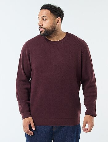 Camisola texturizada em malha stretch