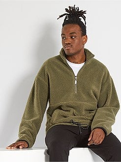 Camisola tipo sherpa - Kiabi