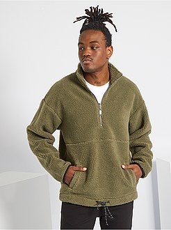 Camisola tipo sherpa - Kiabi