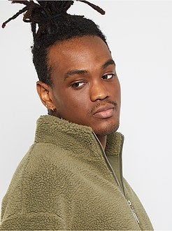 Camisola tipo sherpa - Kiabi