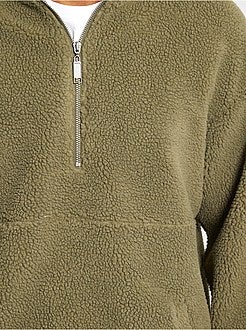 Camisola tipo sherpa - Kiabi