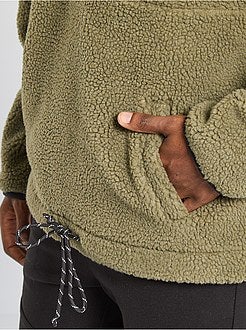 Camisola tipo sherpa - Kiabi