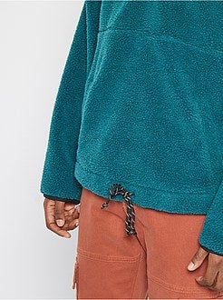 Camisola tipo sherpa - Kiabi