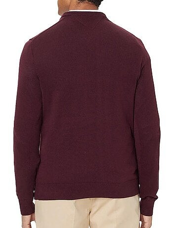 Camisola Tommy Hilfiger Essential de Homem Roxa