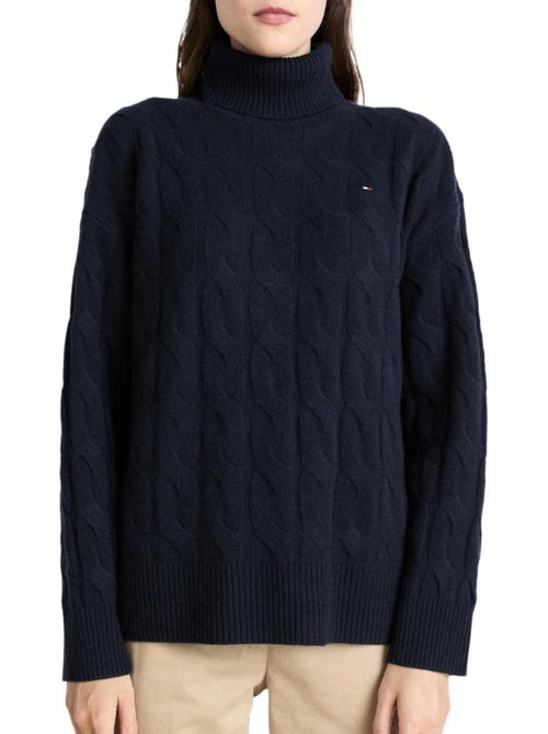 Camisola Tommy Hilfiger Soft de Malha para Mulher - Kiabi Camisola Tommy Hilfiger Soft de Malha para Mulher - Kiabi