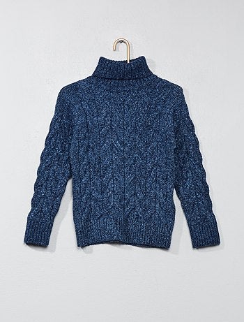 Camisola torcida de gola alta - Kiabi