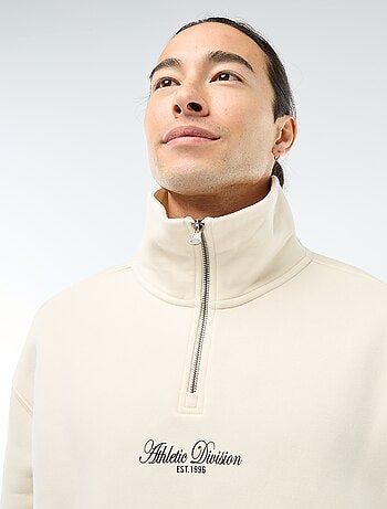 Camisola "Trucker" em Moletom