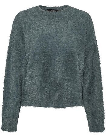 Camisola Preta Malha Vero Moda Malina para Mulher