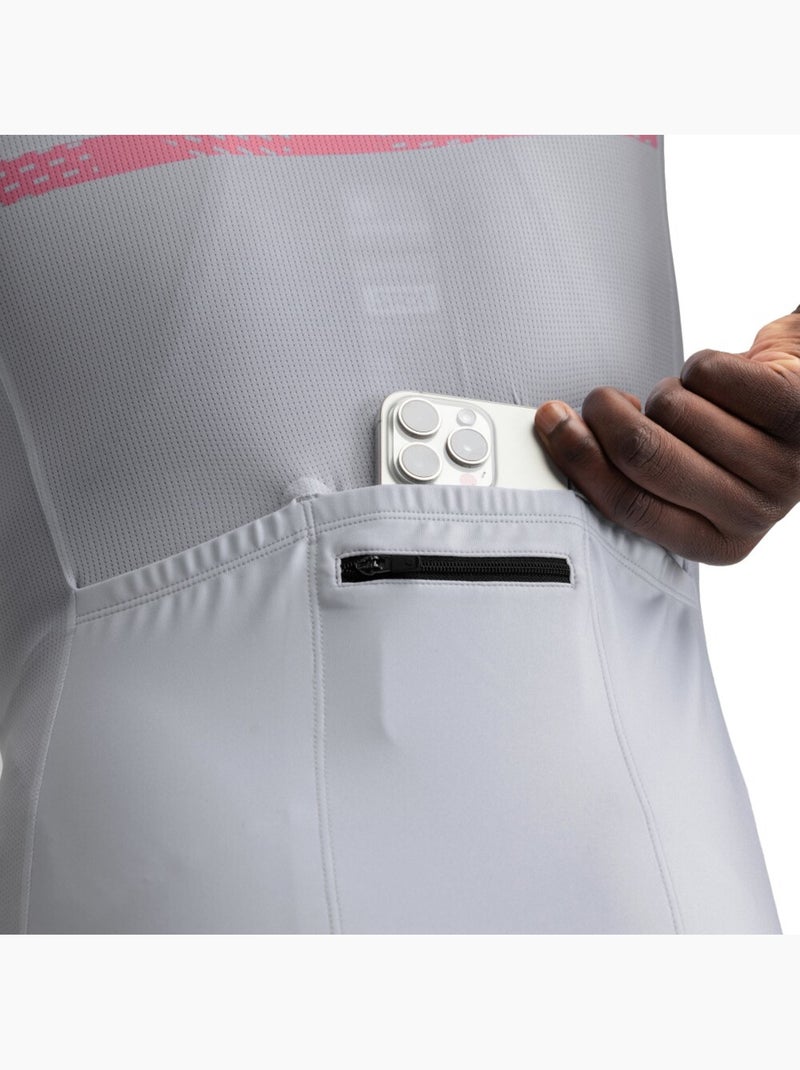 Camisola ultraleve de ciclismo homem Branco Cinza - Kiabi