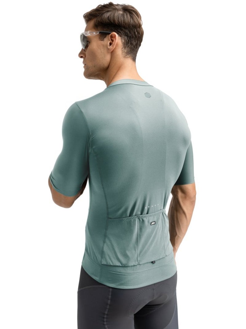 Camisola ultraleve de ciclismo homem Verde escuro - Kiabi