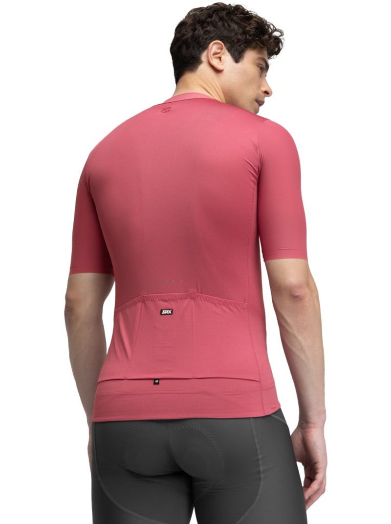 Camisola ultraleve de ciclismo homem Vermelho tijolo - Kiabi