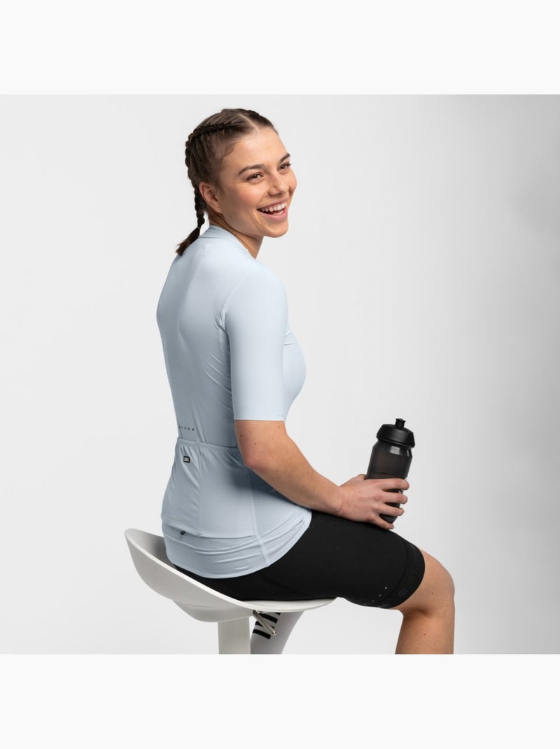 Camisola ultraleve de ciclismo mulher Azul claro - Kiabi