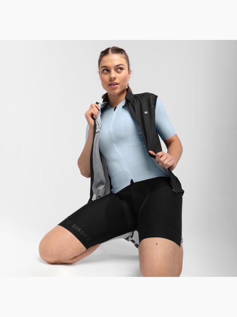 Camisola ultraleve de ciclismo mulher Azul claro - Kiabi