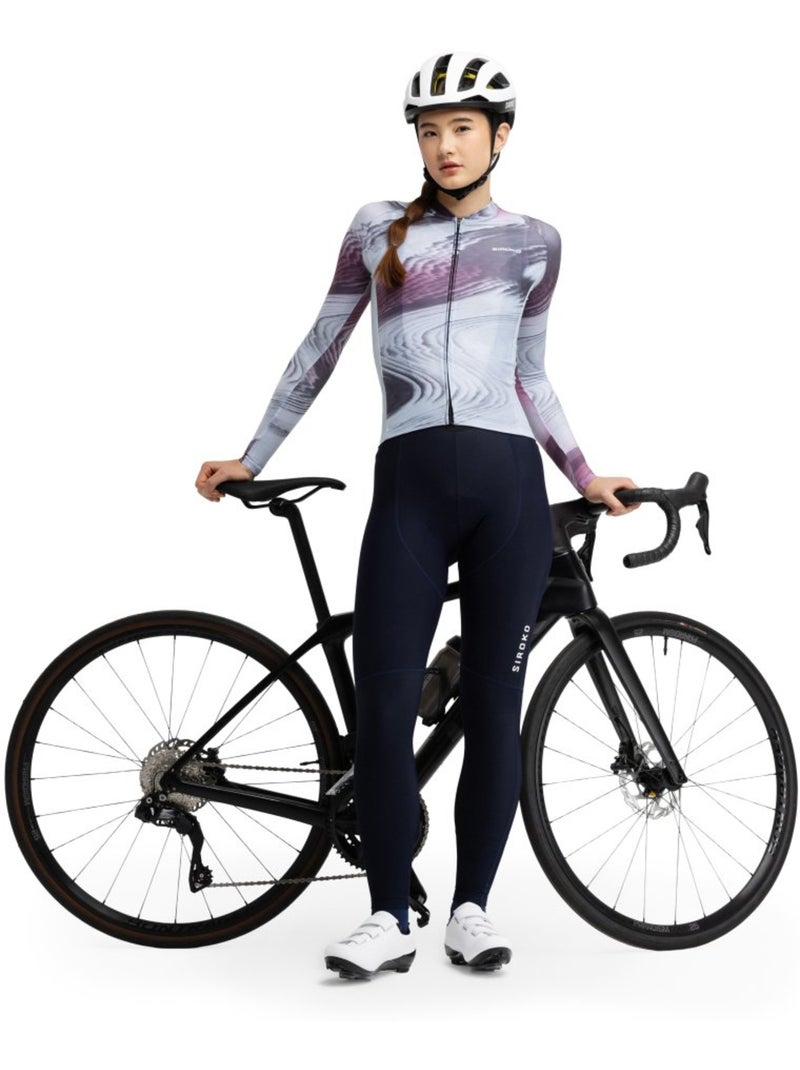 Camisola ultraleve de ciclismo mulher Branco Cinza - Kiabi