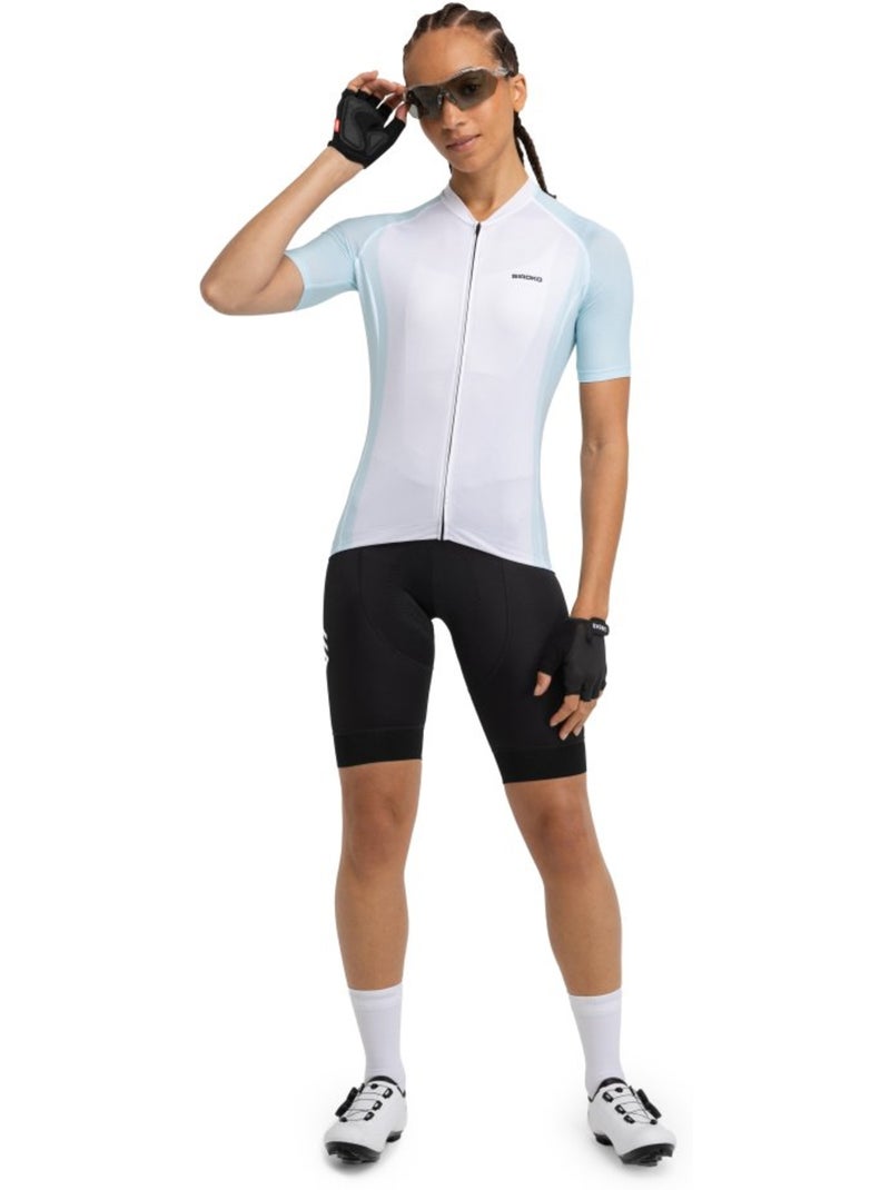 Camisola ultraleve de ciclismo mulher Branco - Kiabi
