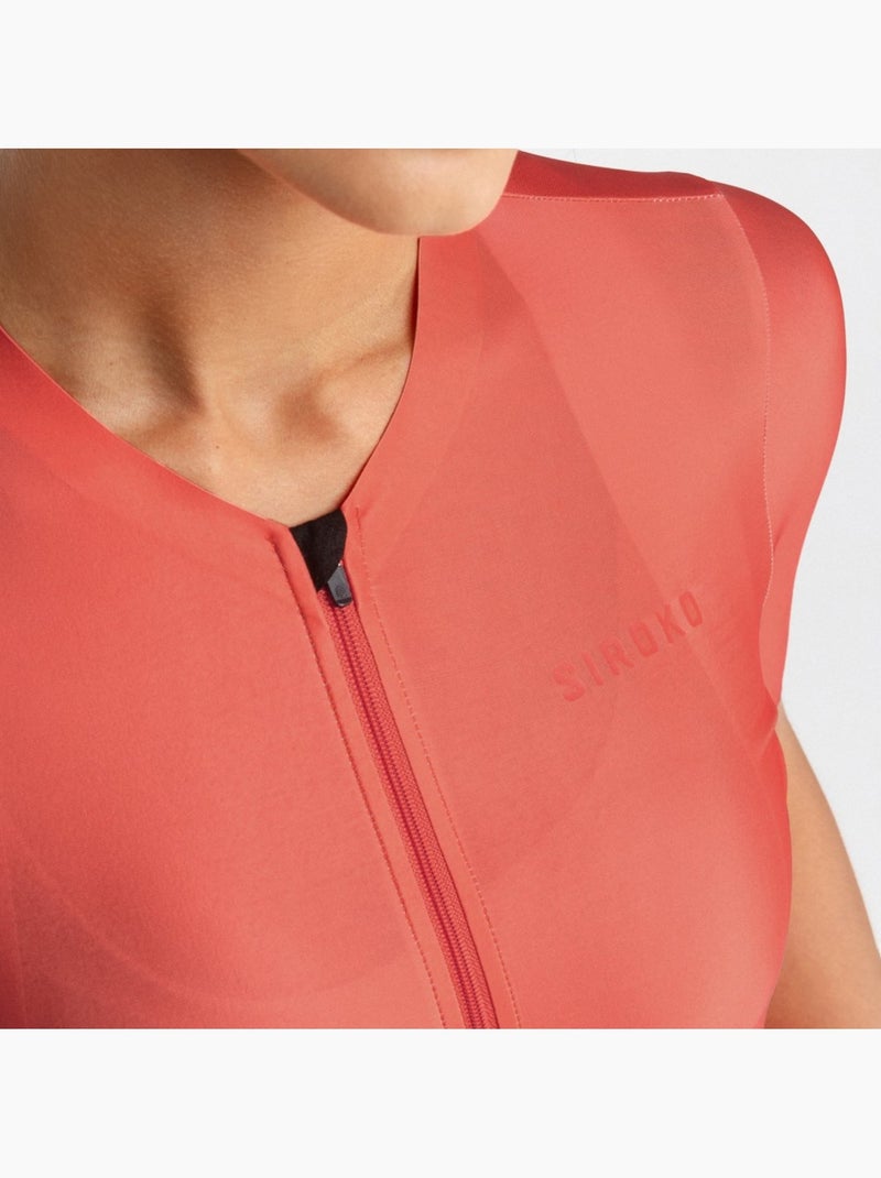 Camisola ultraleve de ciclismo mulher Coral - Kiabi