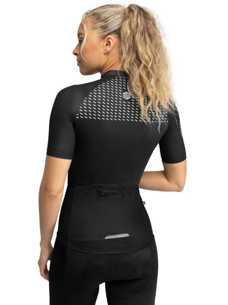 Camisola ultraleve de ciclismo mulher Preto - Kiabi