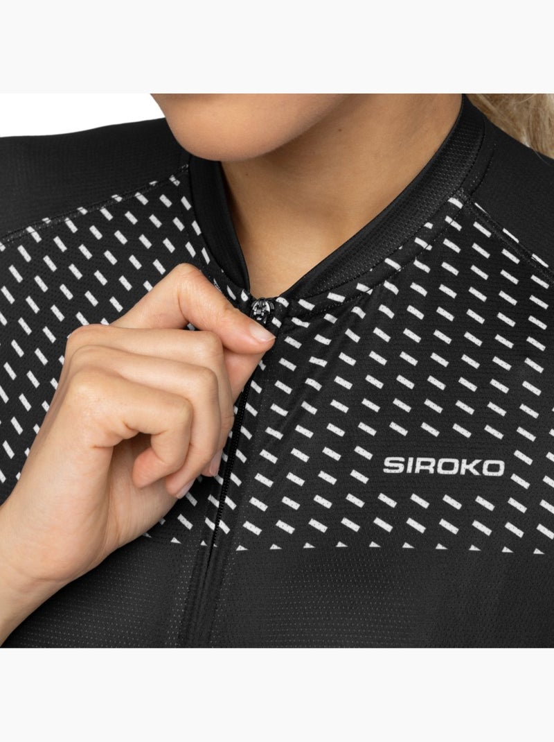 Camisola ultraleve de ciclismo mulher Preto - Kiabi