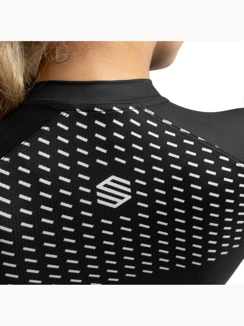 Camisola ultraleve de ciclismo mulher Preto - Kiabi