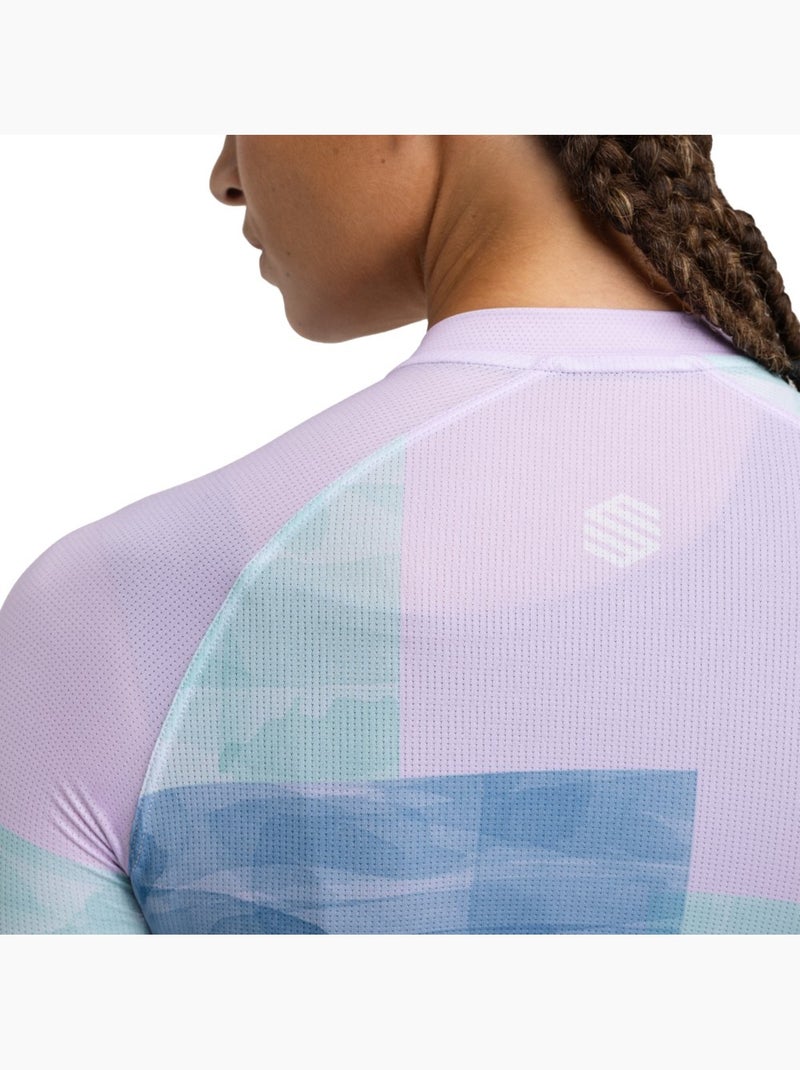 Camisola ultraleve de ciclismo mulher Roxo - Kiabi