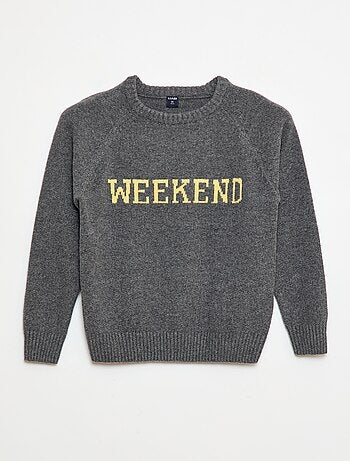 Camisola ultramacia com mensagem