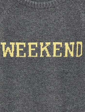 Camisola ultramacia com mensagem