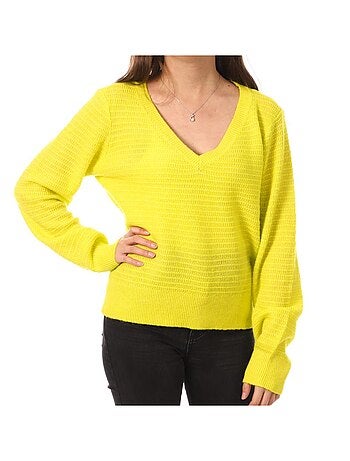 Camisola Verde Anis Vero Moda Parker para Mulher
