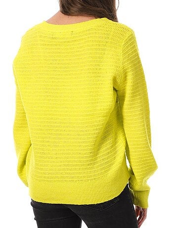 Camisola Verde Anis Vero Moda Parker para Mulher