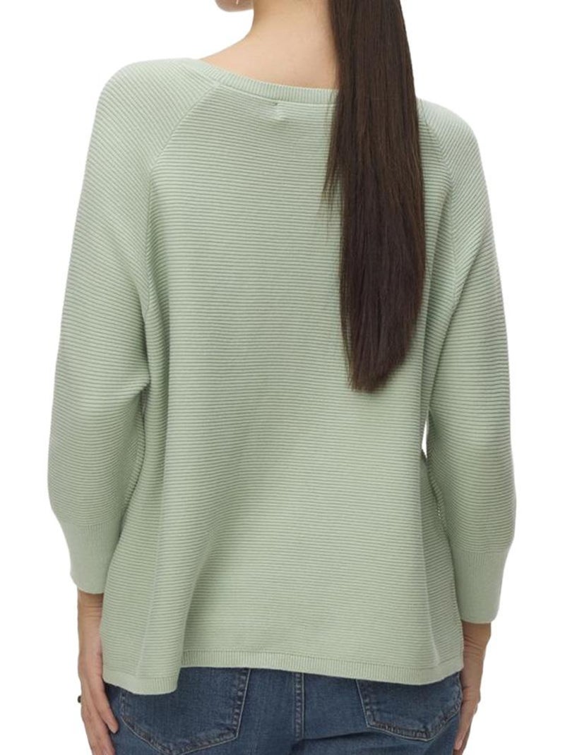 Camisola verde de malha nora para mulher vero moda Verde - Kiabi