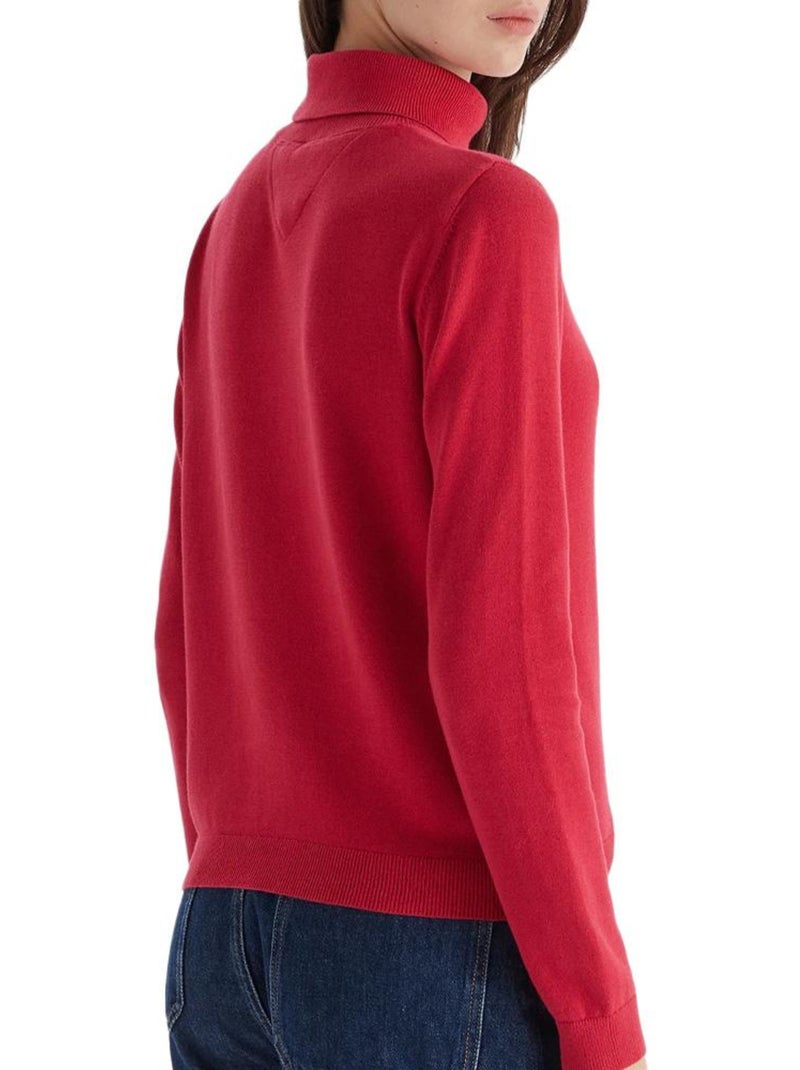Camisola Vermelha Tommy Hilfiger Tjw Essential para Mulher Vermelho - Kiabi